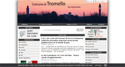 Desktop Screenshot of comune.tromello.pv.it