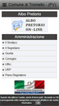 Mobile Screenshot of comune.tromello.pv.it